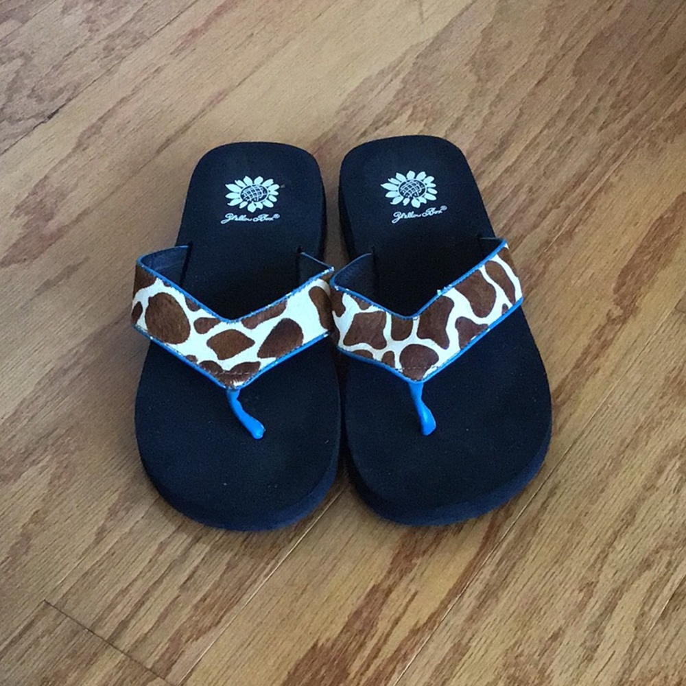 Yellow Box Sandals